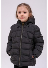 Resim Kız Çocuk Mevsimlik Mont 51295 Siyah 