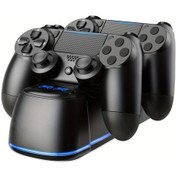 Resim Motion003 413 Ps4 Kontrol Cihazı Şarj İstasyonu 18 Saat Hızlı Şarj Led Gösterge Çift Usb Ps4 Ps4 Slim Ps4 Pro Uyumlu 