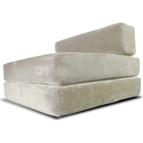 Resim Argimo Comfort Solo Tekli Koltuk Berjer Katlanır Yatak Bej 