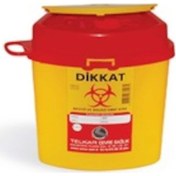 Resim Tıbbi Atık Kutusu 1.3 Lt Köşeli 