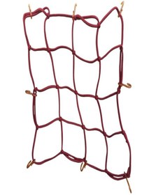 Resim Bağaj Lastiği File 8 Kancalı Bordo 45x45 6 Mm 2 Adet 