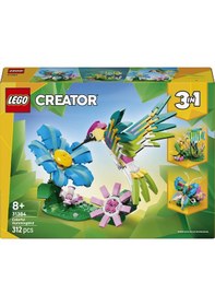 Resim LEGO® Creator 3’ü 1 Arada Vahşi Hayvanlar: Renkli Sinek Kuşu 31384-8 Yaş ve Üzeri Çocuklar için Yaratıcı Oyuncak Yapım Seti (312P) 