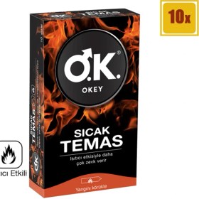 Resim Okey Sıcak Temas 10'lu 10'lu Set 