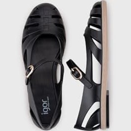 Resim IGOR Paris Kadın Siyah Sandalet S10377-002 