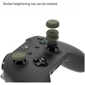 Resim Ankatek Yeşil Xbox One Rocker Kombinasyon Kolu Kaymaz Kapağı - Gamepad Düğme Kapakları Seti Yb 