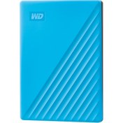 Resim Western Digital My Passport 4 TB WDBPKJ0040BBL Mavi 2.5 USB 3.2 Taşınabilir Disk Türkiye Distrübitör Garantili-Adınıza/Şirketinize Faturalı