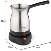 Resim KİNG K-442 TELVELİ TÜRK KAHVE MAKİNESİ 