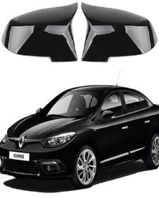 Resim Renault Fluence Araca Özel Batman Yarasa Ayna Kapağı Pianoblack 