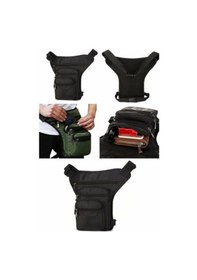 Resim Bel ve Bacak Bağlamalı Su Geçirmez 5 Bölmeli Bel Çantası 