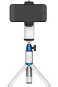 Resim Genel Markalar NaziraShop VK-2W Mobil Gimbal + Çok Fonksiyonlu Masa Üstü Tripod Seti (Beyaz) 1096638 