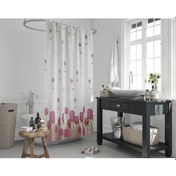 Resim Zethome Jackline Banyo Duş Perdesi 7017 Tek Kanat 1X120X200 