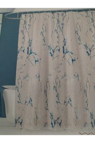 Resim Tropik Çift Kanat Banyo Duş Perdesi 2x110x200cm New Collection 