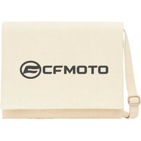 Resim CFMOTO Yazı Krem Postacı Çantası - Krem 
