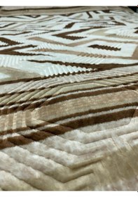 Resim Aksu Tek Kişilik Battaniye Çantali Kahve Model 1 Kahve 