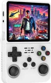 Resim GoMarkt R36s Retro El Oyun Konsolu 64 GB 10.000+ Oyun Ips Net Ekran 