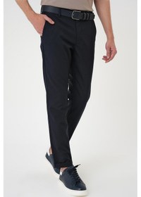 Resim Efor P 1165 Slim Fit Lacivert Klasik Pantolon Lacivert 