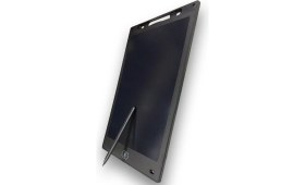 Resim 10" Büyük Boy Dijital Yazı Tahtası Grafik Çizim Tableti 10 Inç LCD Çocuk Tablet - Siyah 