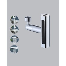 Resim Marsilyan 360° Dönebilen Musluk Başlığı 4 Fonksiyonlu Su Tasarruflu ve Dayanıklı 