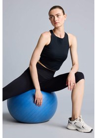 Resim Defacto Yüksek Bel Sporcu Tayt I1838ax26hsbk81 Siyah-bk81 