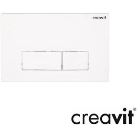 Resim Creavit Beyaz Rezervuar Kumanda Paneli Buton Gp3001.00 Beyaz 