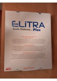 Resim Elitra Sessiz Yavaş Kapanan Amortisörlü Klozet Kapak Akdeniz Tip 