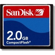 Resim Sandisk Compact Flash 2 GB Hafıza Kartı 