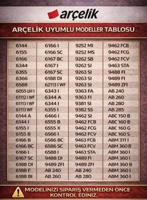 Resim Öz Beyaz Eşya Beko - Grundig - Altus Yeni Tip Bulaşık Makinesi Tam Set (Orjinal Yd Parça) 