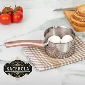 Resim KaktüsKedi Paslanmaz Çelik Mini Yumurta Haşlama Tavası 27 cm 700 ml Kapasite ile Şık Tasarım 