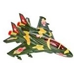 Resim Can-Em Oyuncak Thunder Fighter Büyük Pilli Savaş Uçağı Kamuflaj 