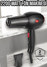 Resim ZERO LAND LVSQVR Soğuk ve Sıcak Üfleme Özellikli AC Motorlu Saç (03929) Kurutma Makinesi 