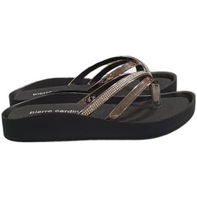 Resim Pierre Cardin Anatomik Taban Taşlı Parmak Arası Bayan Terlik 001 