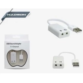 Resim Infomax Hadron USB Sound Card 7.1 Harici 7+1 Ses Kartı 