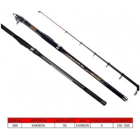 Resim Captain 1505 Matrix Tele Surf Kamış 150-250gr Atar 450 Cm 