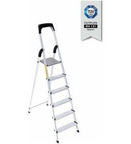 Resim Saraylı 1504 Alüminyum 5+1 6'lı Merdiven 