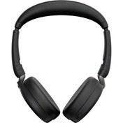 Resim Jabra Evolve2 65 Flex USB Kulak Üstü Siyah Bluetooth Kulaklık Jabra