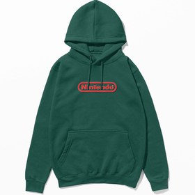Resim Nintendo - Hoodie - Yeşil / S 
