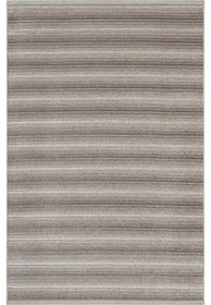 Resim Cool 402 Vizon Çizgili Pamuk Makine Halısı - Taba / 200 x 300 