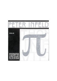 Resim Thomastik Pı03a Keman Tek Teli - Peter Infeld D Re 4/4 Kemanlarla Tam Uyumlu Üst Segment - Alüminyum Sarım Sentetik Çekirdek Üzeri Alüminyum Sargı, Parlak Ve Net Tını, Yüksek Akort Kararlılığı Uyum: 4/4 Kemanlar İçin 3. Tel Bilye Uçlu 