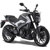 Resim Bajaj Dominar 250-400 Amortisör Beyaz Kaplama Sticker Etiket Modeli 