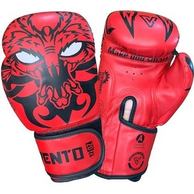 Resim Vento Drago Boks Ve Kick-boks Eldiveni Kırmızı Kırmızı 