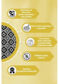 Resim Premium Antrasit Kaymaz Tabanlı Kesme Yolluk Koridor Mutfak Salon Halısı Yüksek Kalite 