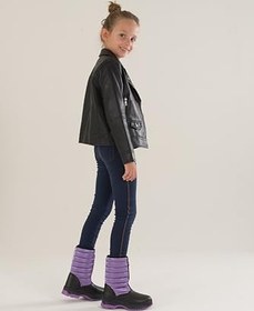 Resim Muggo SUGAR Garantili Çocuk Unisex Rahat Kalıp Önü Fermuarlı İçi Kürklü Yağmur ve Kar Botu 