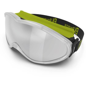 Resim KANCA SAFETY BX-2550 ARMOR Gümüş Kayak Gözlüğü İş Güvenlik Gözlüğü Buğulanmaz Çizilmez 