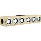 Resim Ahşap Ses Bar Ses Merkezi Bluetooth Hoparlör Kutusu Ev Sineması Sistemi Subwoofer Soundbar ile Hoparlörler Için Woofers | Soundbar (Sarı Ahşap Tahıl) 