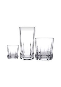 Resim Paşabahçe Su Bardak Seti Gaia Su Meşrubat Bardağı Takımı 18 Parça 3 Boy 