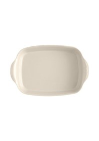 Resim Emile Henry Fırın Kabı Dikdörtgen 42 X 28 Cm Kırmızı/burgundy -349654 - Ekru/clay Ekru 