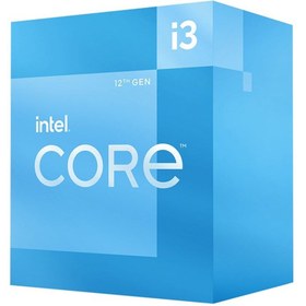 Resim INTEL CORE I3 12100F 3.3GHz 12MB BOX 1700P FANLI 