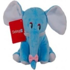 Resim Mavi Sevimli Uyku Arkadaşı Fil 25 Cm--Skradapelus103 