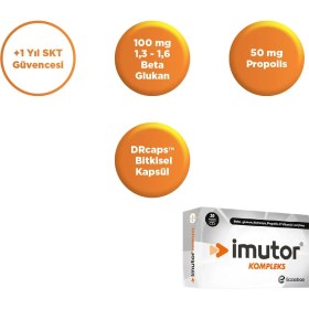 Resim İmutor Imutor Gummies & Imutor Kompleks Kapsül & Imutor 100 - Beta Glukan - Pro Bağışıklık Paketi 