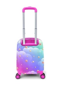 Resim Coral High Kids Mavi Pembe Zürafa Desenli Çocuk Valizi 16719 Desenli 